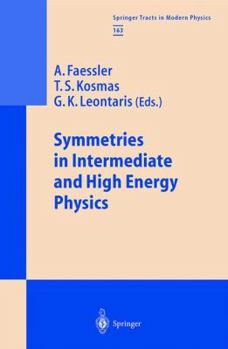 Paperback Symmetries in Intermediate and High Energy Physics Book