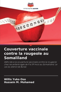 Paperback Couverture vaccinale contre la rougeole au Somaliland [French] Book