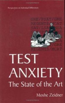 Hardcover Test Anxiety: The State of the Art Book