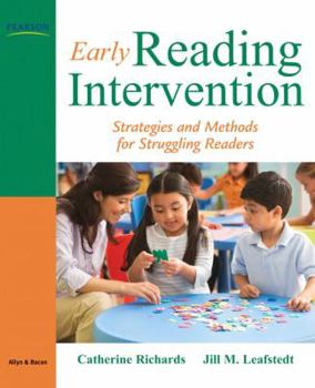 Paperback Early Reading Intervention: Strategies and Methods for Struggling Readers Book