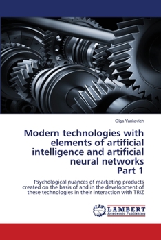 Paperback Modern technologies with elements of artificial intelligence and artificial neural networks Part 1 Book
