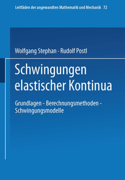 Paperback Schwingungen Elastischer Kontinua [German] Book