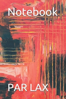 Paperback Notebook: Colorful Abstract Painting Composition Notebook - Large 6 x 9 - Blush Notes 120 Pages Book