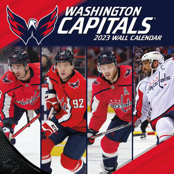 Unknown Binding Washington Capitals 2023 12x12 Team Wall Calendar Book