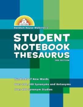 Paperback Random House Webster's Student Notebook Thesaurus, Third Edition Book