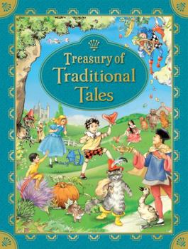 Hardcover Treasury of Traditional Tales: Beautifully Illustrated Timeless Fairy Tales Book