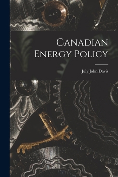 Paperback Canadian Energy Policy Book