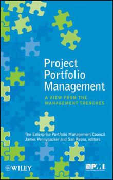 Hardcover Project Portfolio Management: A View from the Management Trenches Book