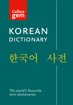 Paperback Korean Gem Dictionary: The World's Favourite Mini Dictionaries Book