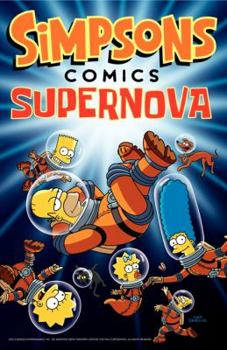Paperback Simpsons Comics Supernova Book