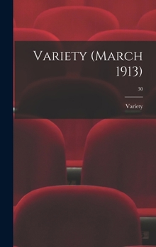 Hardcover Variety (March 1913); 30 Book