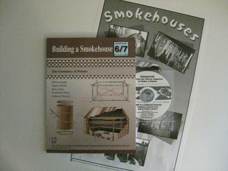 Hardcover Building a Smokehouse - Kit: The Geometry of Prisms Book