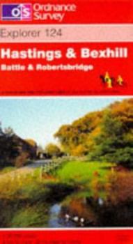 Map HASTINGS ET BEXHILL 1/25 000 (Explorer Maps) Book