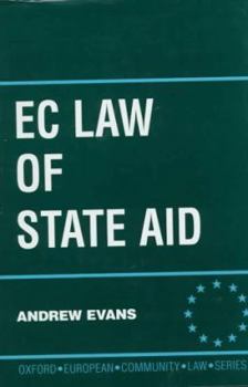 Hardcover EC Law of State Aid Book
