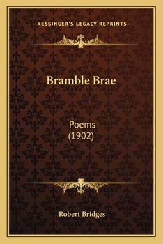 Paperback Bramble Brae: Poems (1902) Book