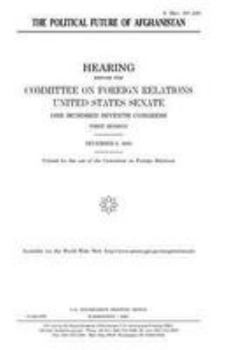 Paperback The political future of Afghanistan Book