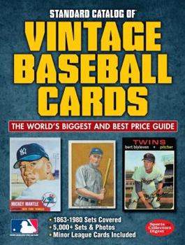 Paperback Standard Catalog of Vintage Baseball Cards Book