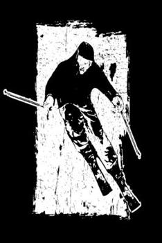 Skier Notebook: Notebook or Diary with Dot-Grid 120 Pages 6x9 Inches