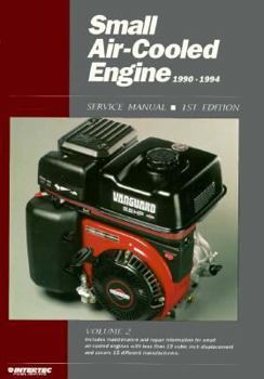 Paperback Small Air-Cooled Engine Service Manual, 1990-1994 Book