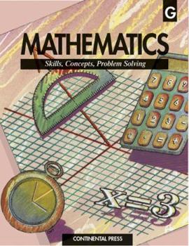 Paperback Mathematics: Skill, Concepts, Problem Solving: Level G Book