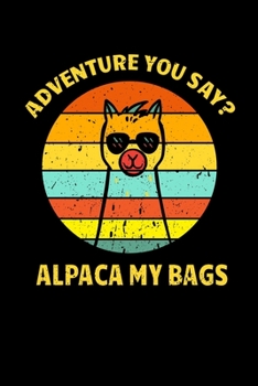 Paperback Notebook: Alpaca Llama Spitting Pun Adventure Gift 120 Pages, 6X9 Inches, Dot Grid Book