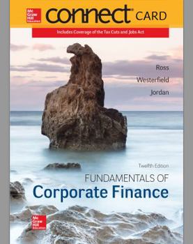 Misc. Supplies Connect Access Card for Fundamentals of Corporate Finance Book
