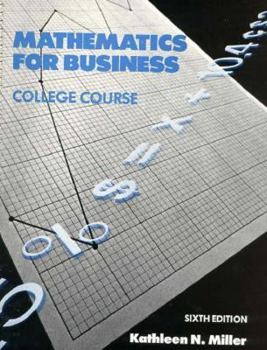 Hardcover Mathematics for Business, College Course Book