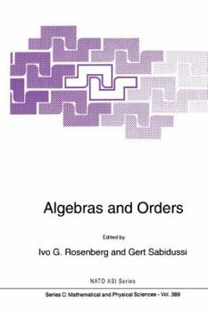 Paperback Algebras and Orders Book