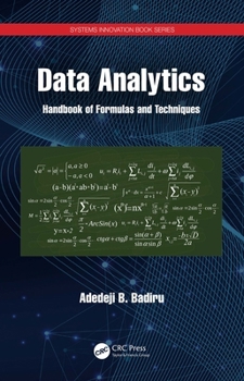 Paperback Data Analytics: Handbook of Formulas and Techniques Book