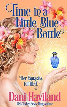 Paperback Time in a Little Blue Bottle Book