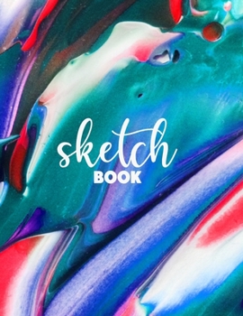 Paperback Sketch Book For Teen Girls and boys: 8.5" X 11", Personalized Artist Sketchbook: 120 pages, Sketching, Drawing and Creative Doodling. Book