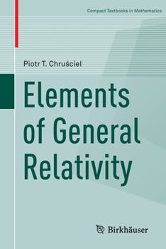 Paperback Elements of General Relativity Book