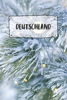 Paperback Deutschland: Liniertes Reisetagebuch Notizbuch oder Reise Notizheft liniert - Reisen Journal f?r M?nner und Frauen mit Linien [German] Book