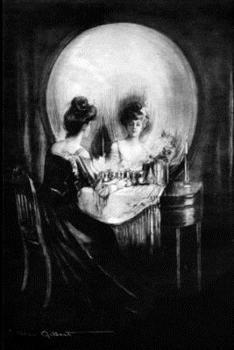 Paperback All Is Vanity: DOT GRID Journal Notebook. Skull Optical Illusion. Charles Allan Gilbert (1873 - 1929), American illustrator Book