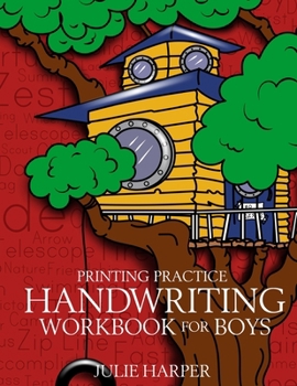 Paperback Printing Practice Handwriting Workbook for Boys Book