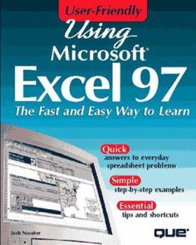 Hardcover Using Microsoft Excel 97 Book