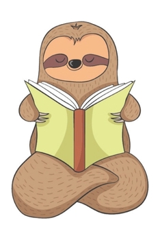 Paperback Cute Sloth Journal #8: Lined Journal - Size 6x9 - 120 Pages - Notebook Lines Book