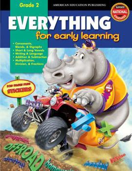 Paperback Everything for Early Learning, Grade 2 [With Stickers] Book