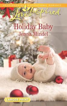 Mass Market Paperback Holiday Baby [Large Print] Book