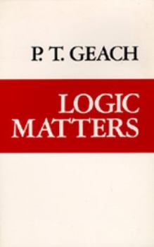 Paperback Logic Matters Book