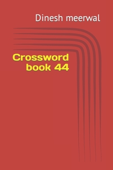 Paperback Crossword book 44 Book