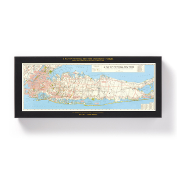 Misc. NYC Map 1,000 Piece Panoramic Puzzle Book