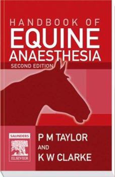 Paperback Handbook of Equine Anaesthesia Book