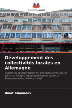 Paperback Développement des collectivités locales en Allemagne [French] Book