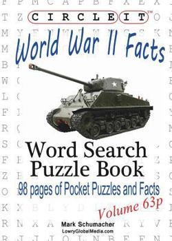 Paperback Circle It, World War II Facts, Pocket Size, Word Search, Puzzle Book