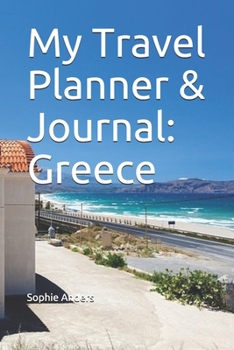 Paperback My Travel Planner & Journal: Greece Book