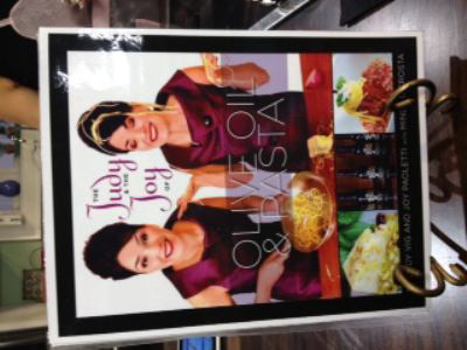 Paperback The Judy and the Joy of Olive Oil and Pasta Book