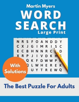 Paperback Word Search: The Best Puzzle For Adults Book