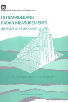 Hardcover Ultra-Wideband Radar Measurements: Analysis and Processing Book