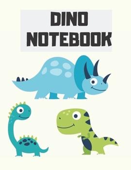 Dino Notebook: Lined Journal 110 Pages (8.5x11)